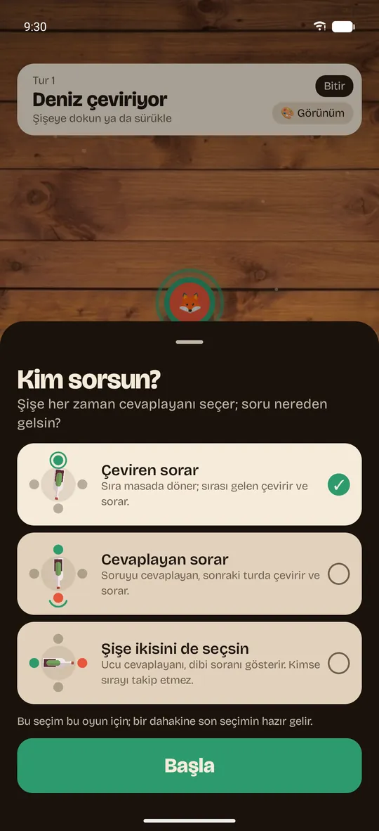 Kim sorsun seçimi